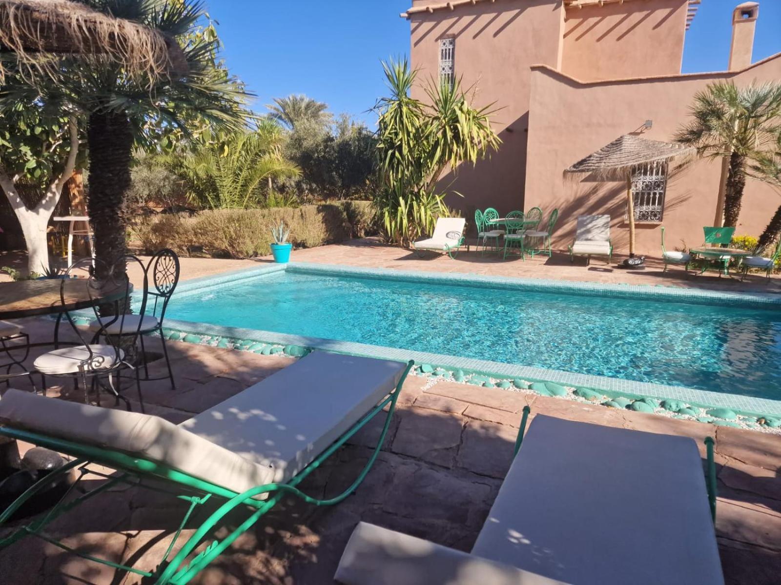 Manzal Lahbab, 2Villas 2Bungalows 2Piscines Et Jardins Ouled Jelal Exterior foto