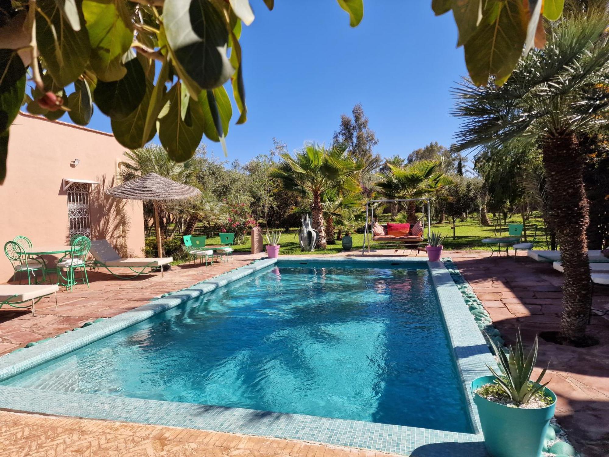 Manzal Lahbab, 2Villas 2Bungalows 2Piscines Et Jardins Ouled Jelal Exterior foto