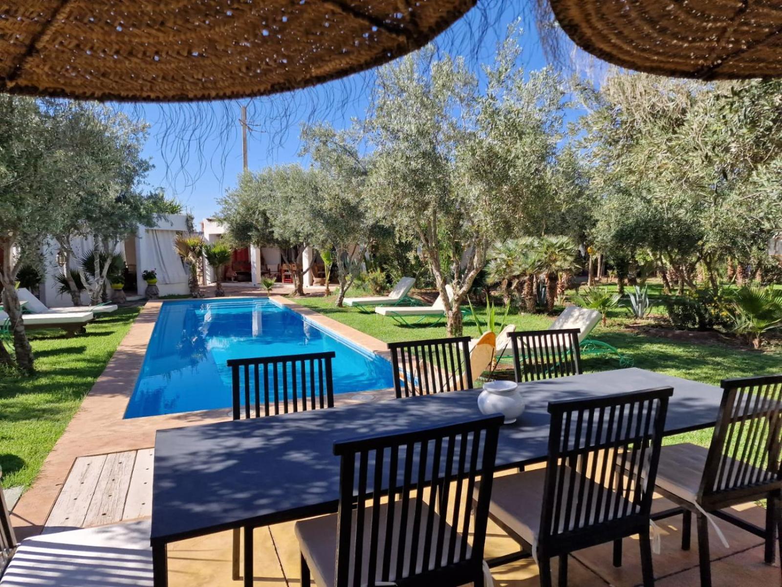 Manzal Lahbab, 2Villas 2Bungalows 2Piscines Et Jardins Ouled Jelal Exterior foto