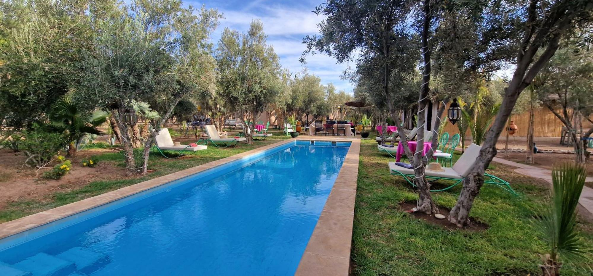 Manzal Lahbab, 2Villas 2Bungalows 2Piscines Et Jardins Ouled Jelal Exterior foto